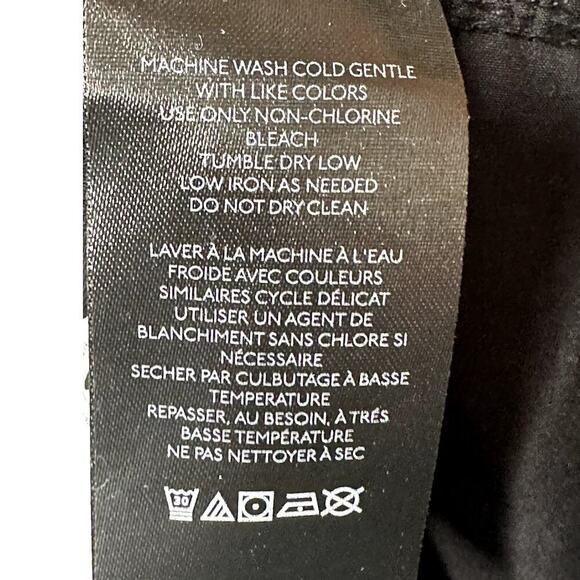 Free People Black Floral Print Spaghetti Strap Bubble Mini Dress Women's L NWT - Picture 7 of 8